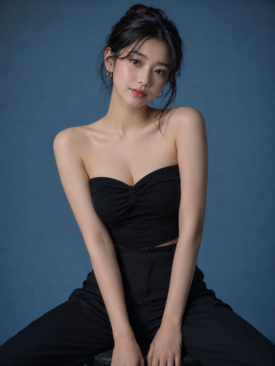 Korean Studio Fashion Portrait