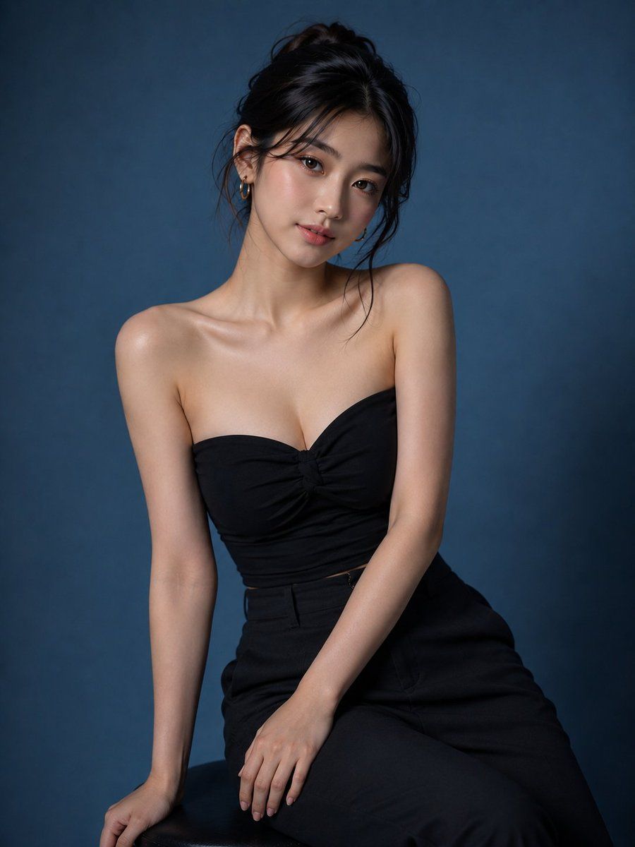 Korean Studio Fashion Portrait