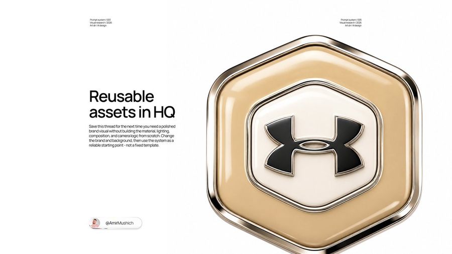Glossy Brand Achievement Badge