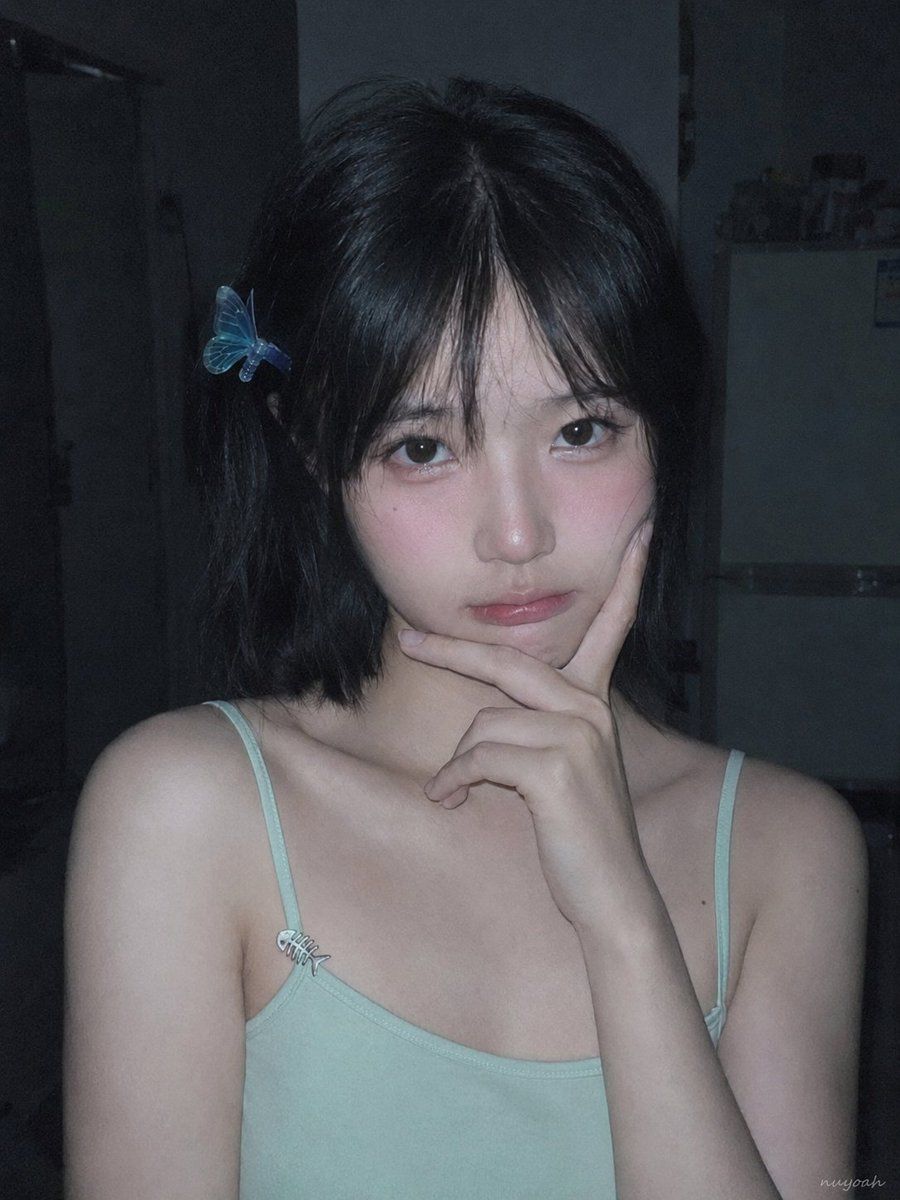 Dim Candid Bedroom Portrait
