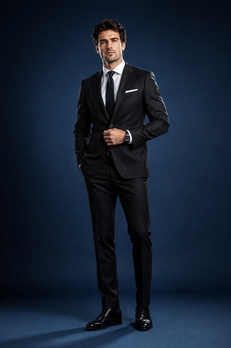 Photorealistic Studio Portrait of a Man