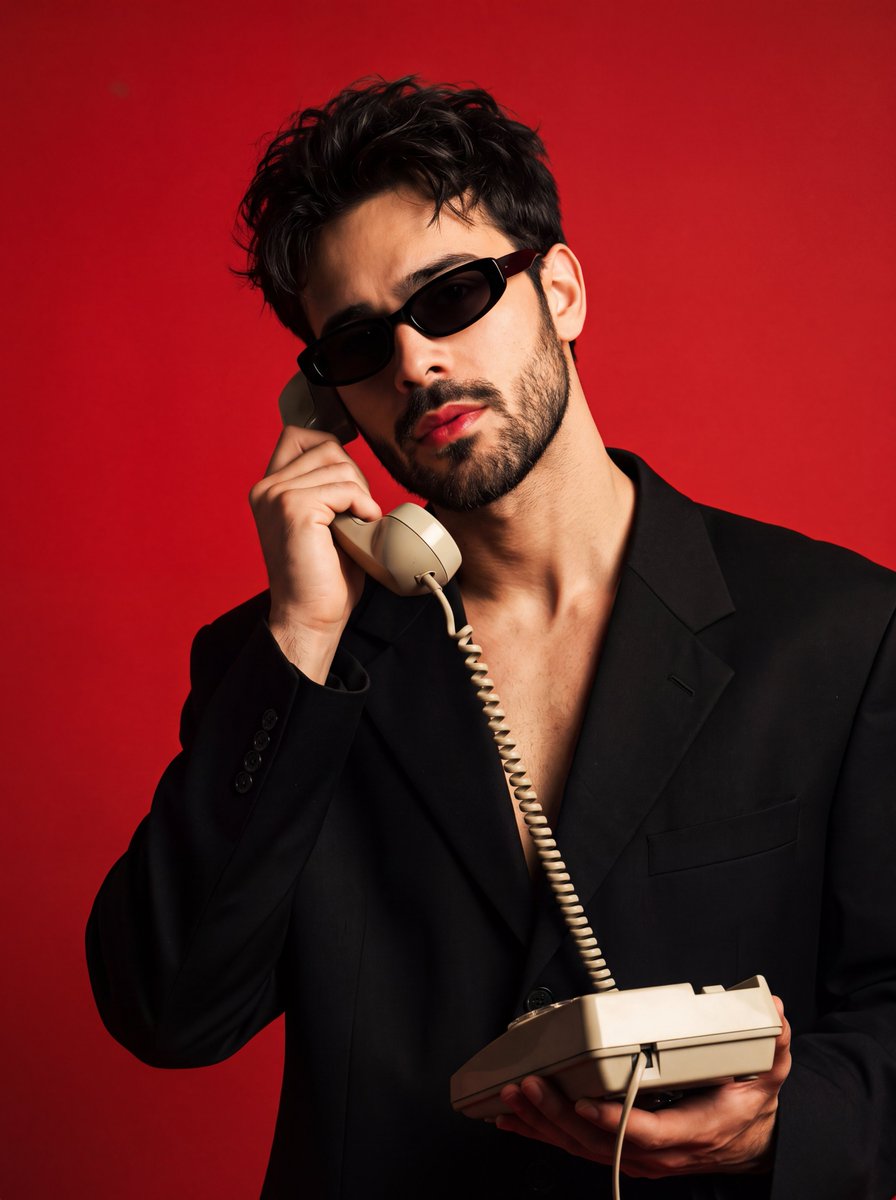 Retro Studio Magazine Portrait