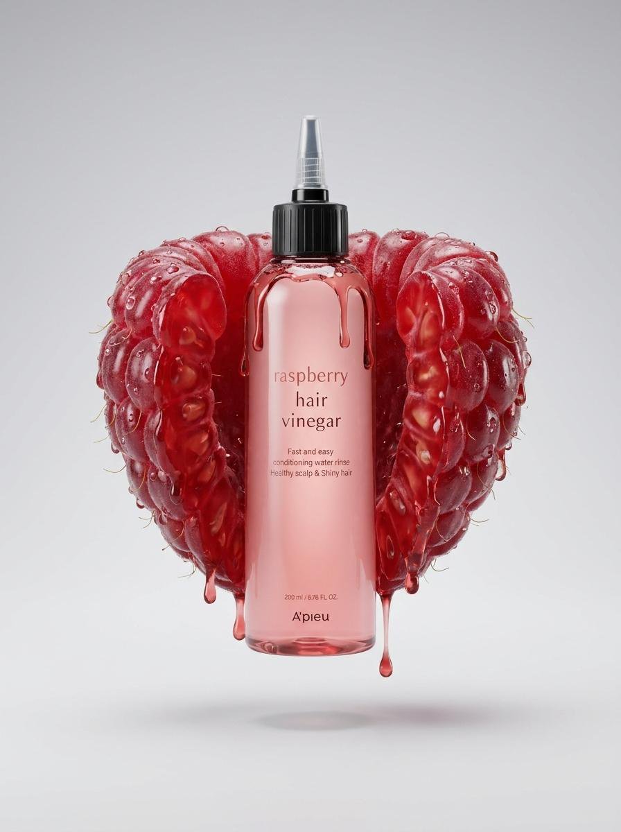 Raspberry Shell Product Photography