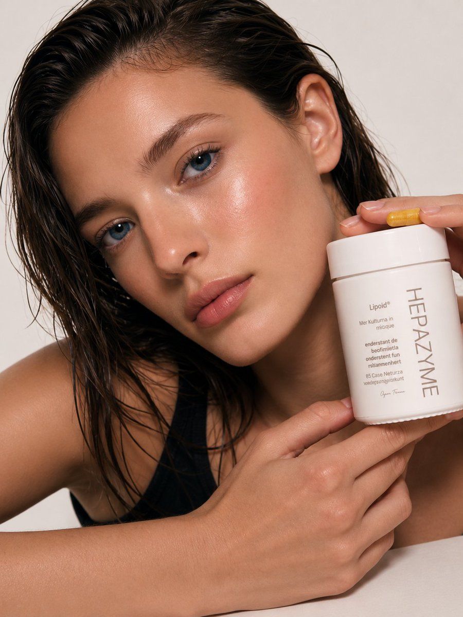 Luxury Skincare Fashion Editorial Poster