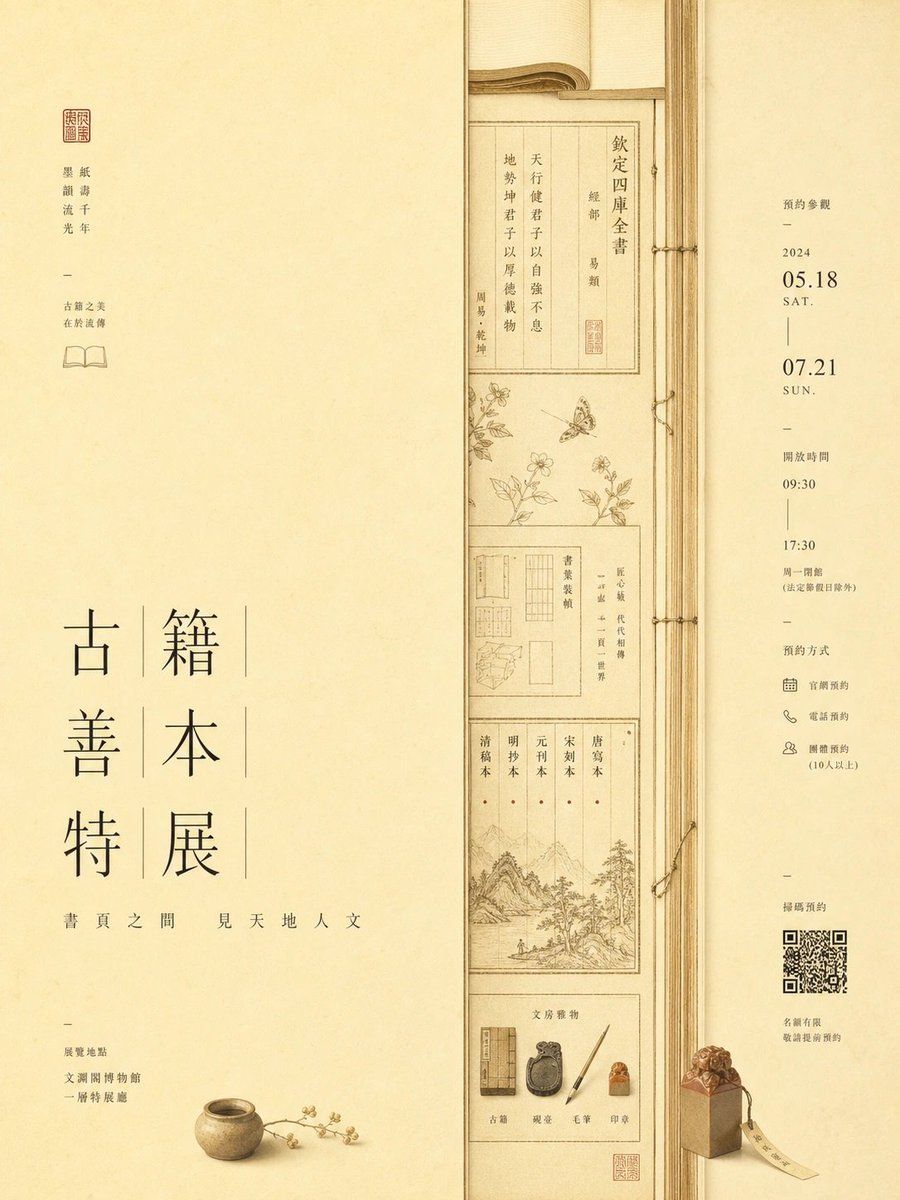 Museum Poster Design Template