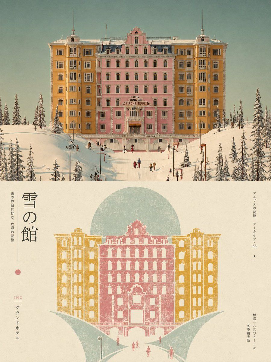 Geometrik Bölünmüş Poster Tasarımı