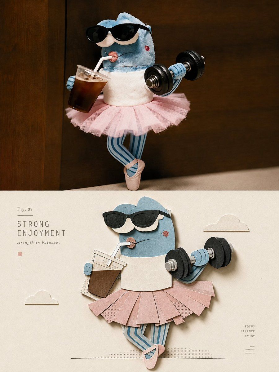 3D 紙雕立體透視海報