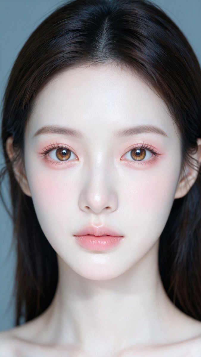 中式瓷肌美学人像