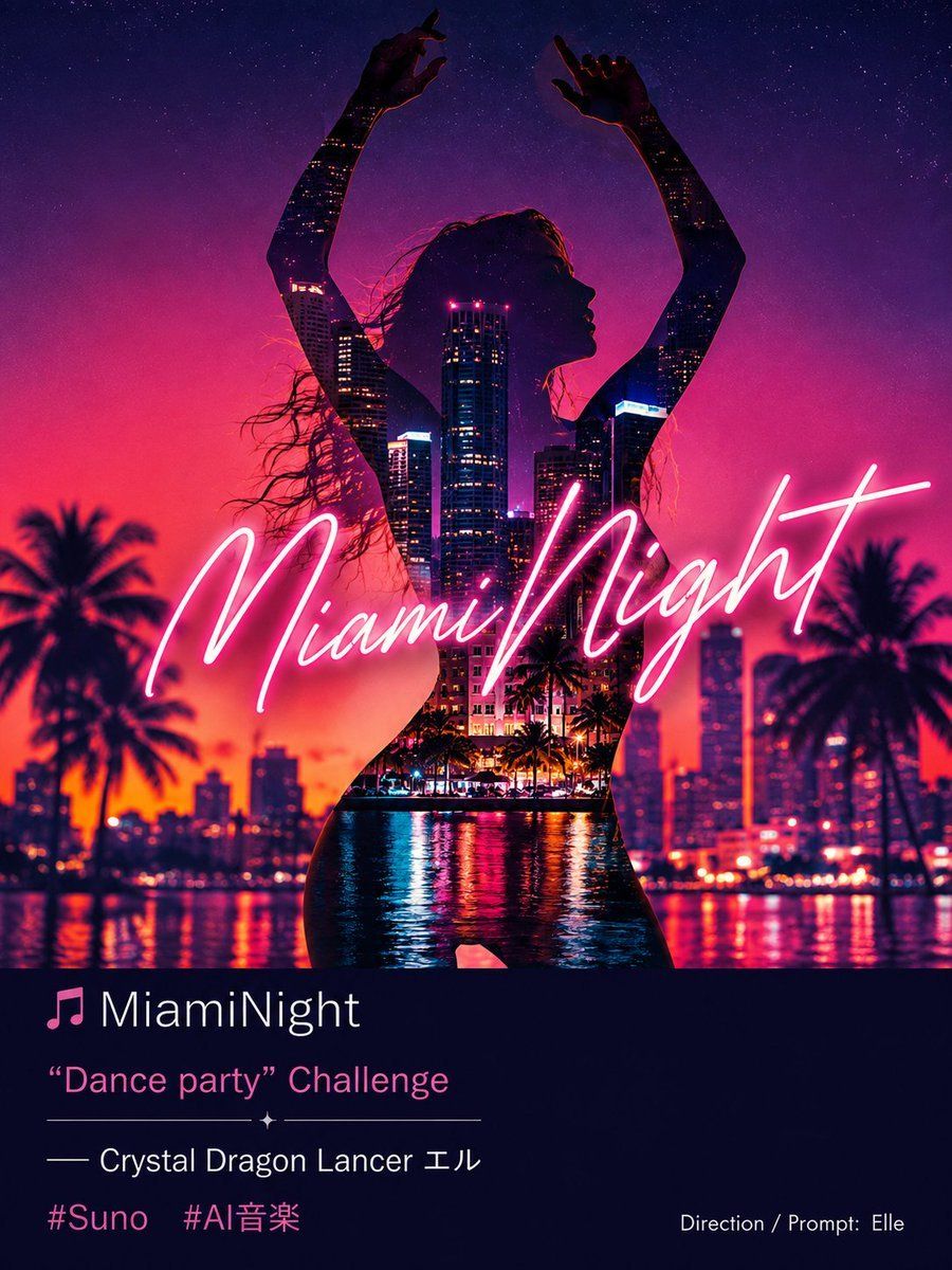Portada de baile Miami Night
