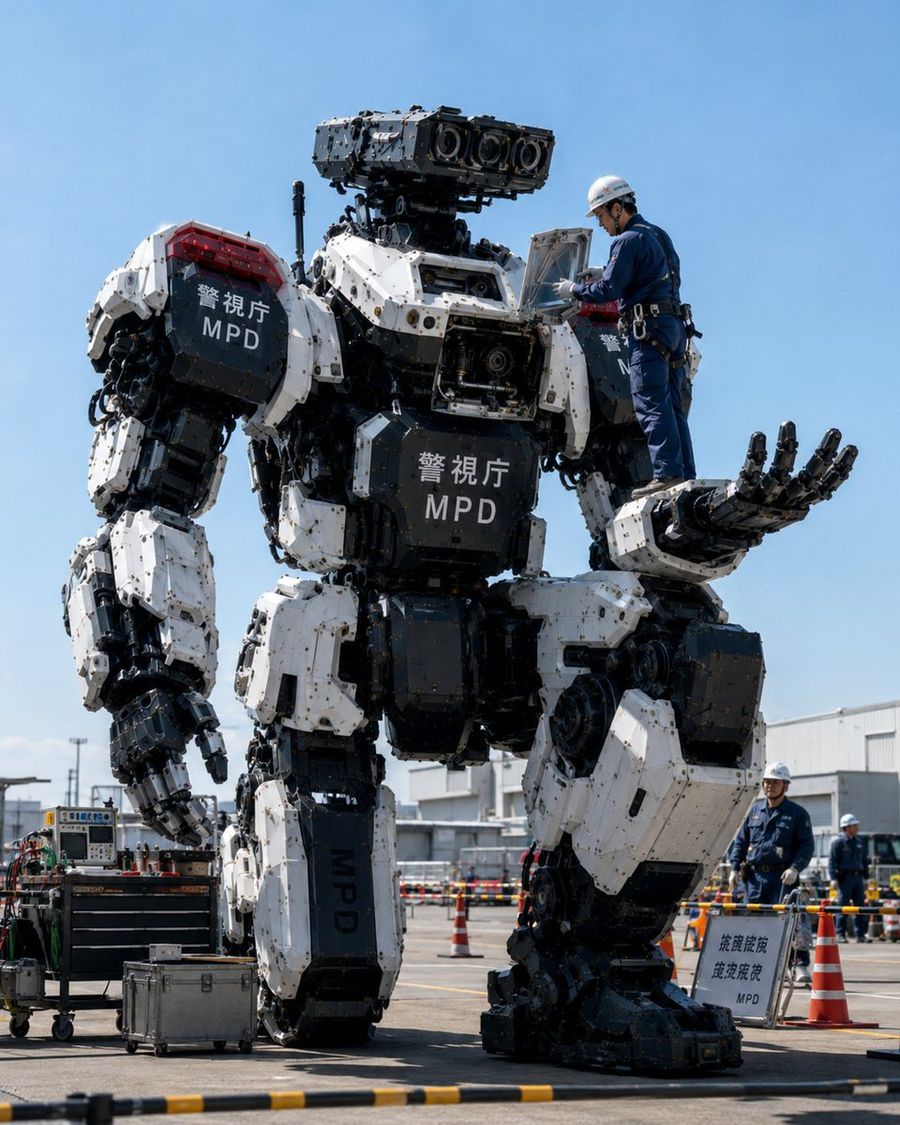 Mantenimiento de robots de maquinaria pesada
