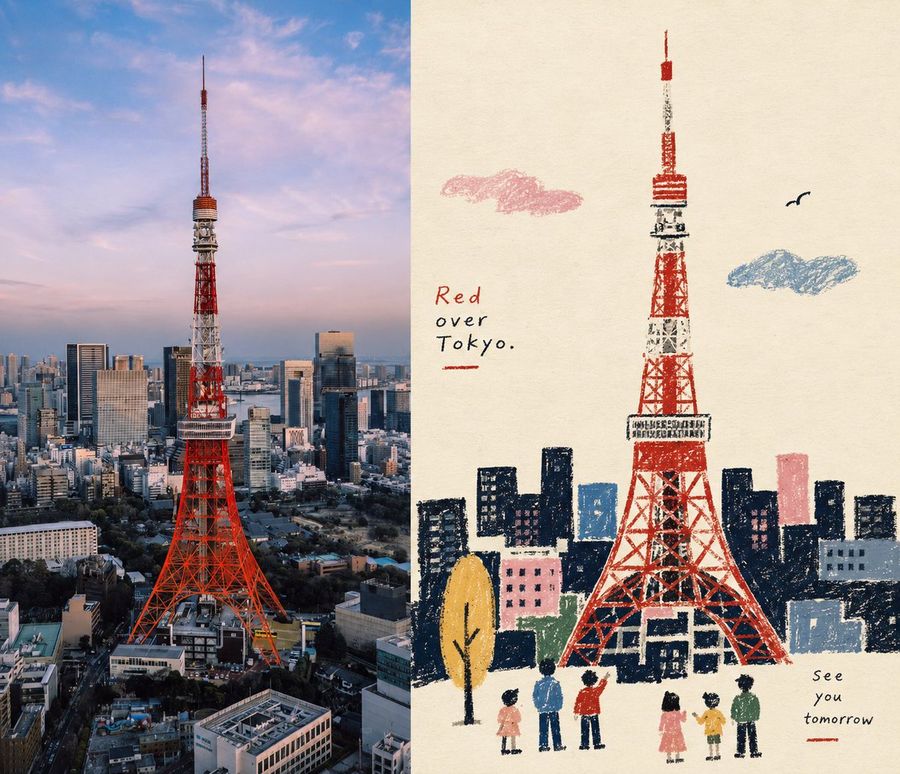 Póster de diseño narrativo de arte popular