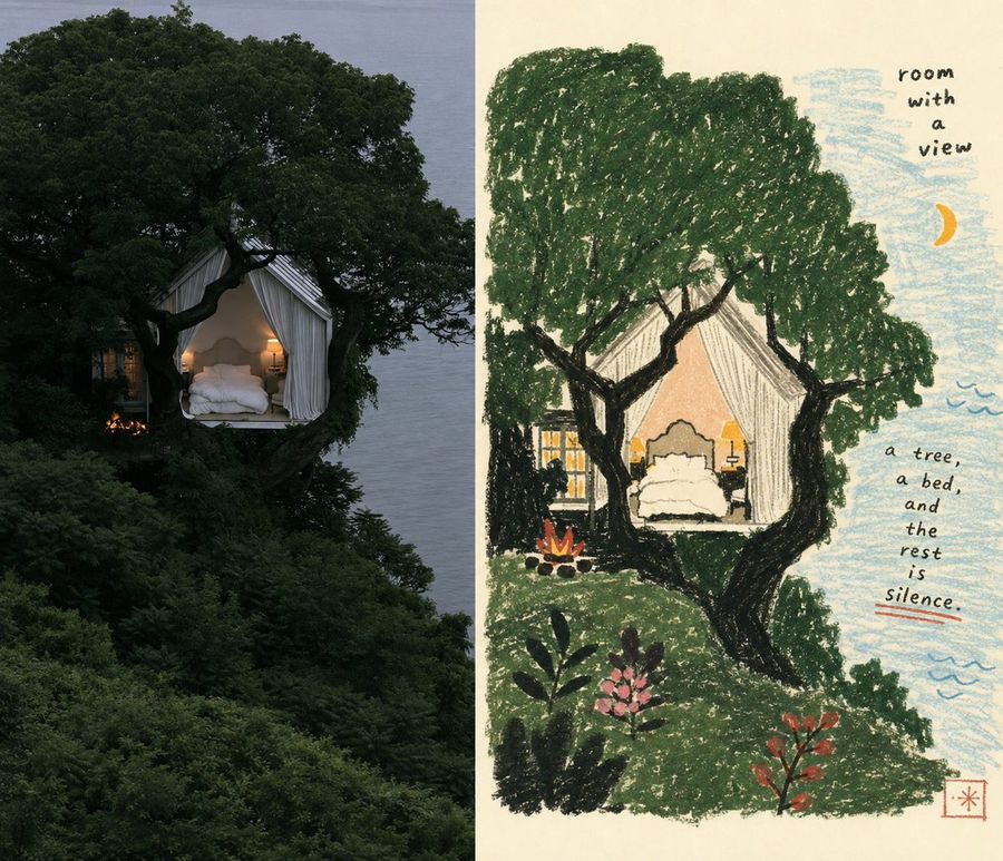 Póster de diseño narrativo de arte folclórico