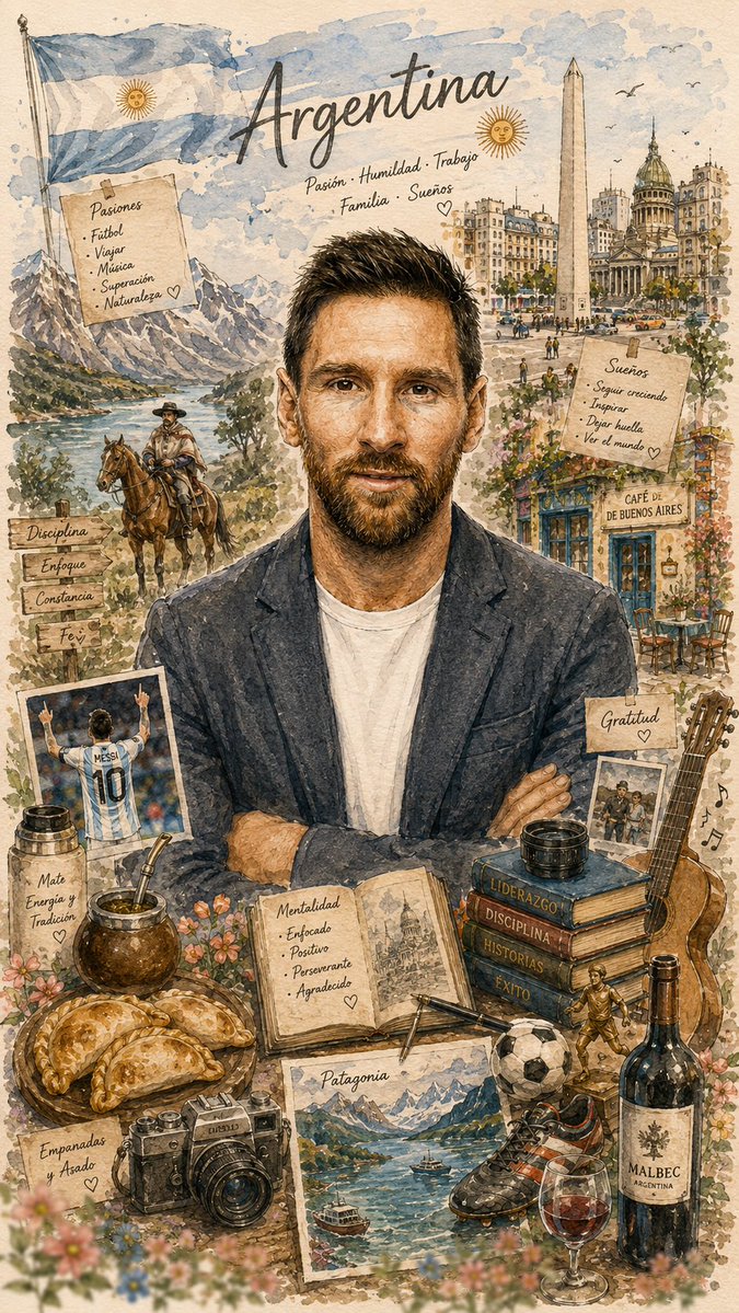 Personalisiertes Bilderbuch-Biografie-Poster