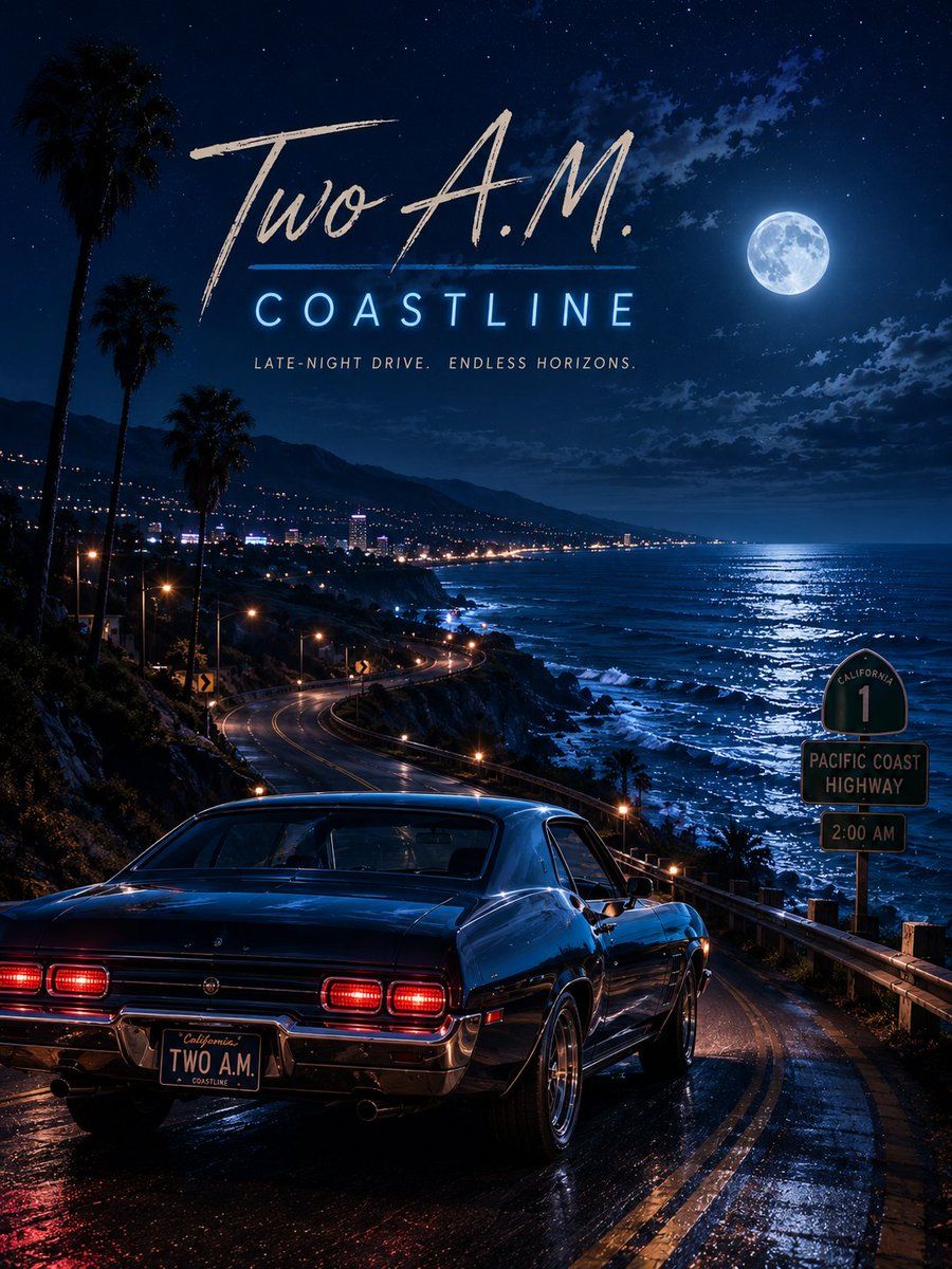 Portada del álbum Two A.M. Coastline