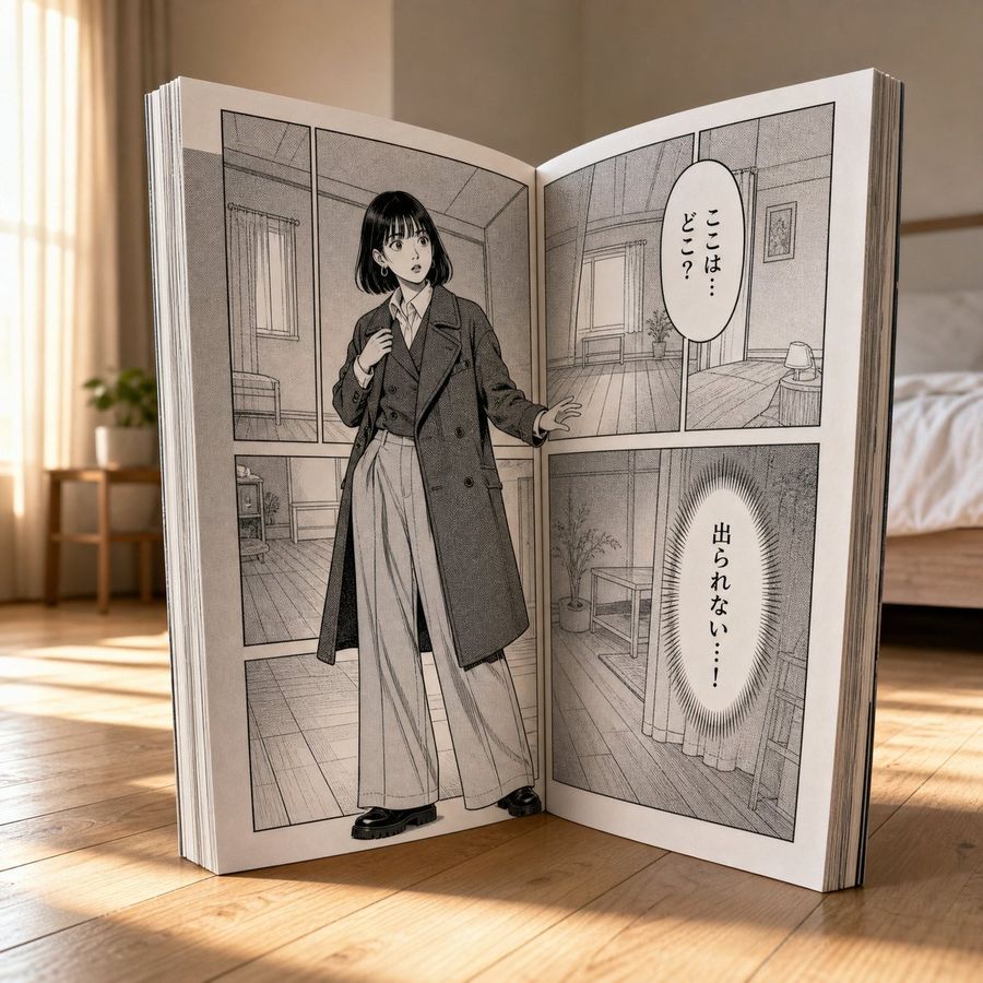 Serie de guiones gráficos: Escape del Manga