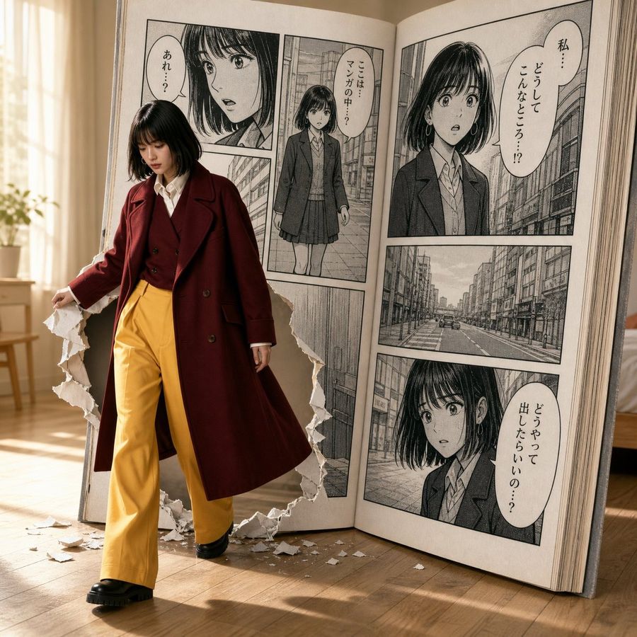 Série de storyboards : Évasion du manga