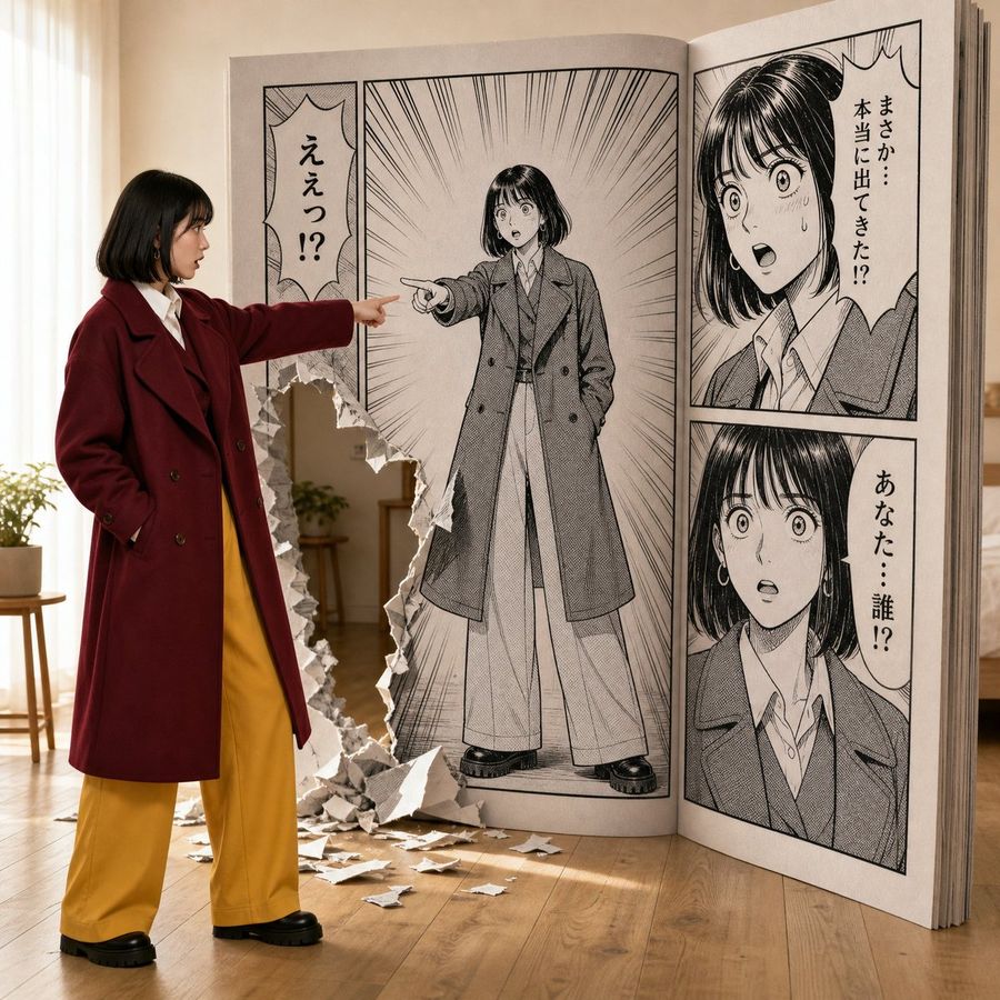 Série de storyboards : Évasion du manga