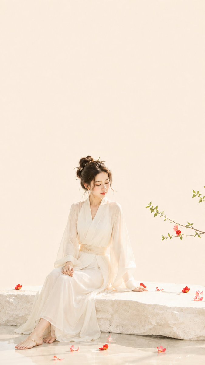 โปสเตอร์สไตล์ Floral Zen