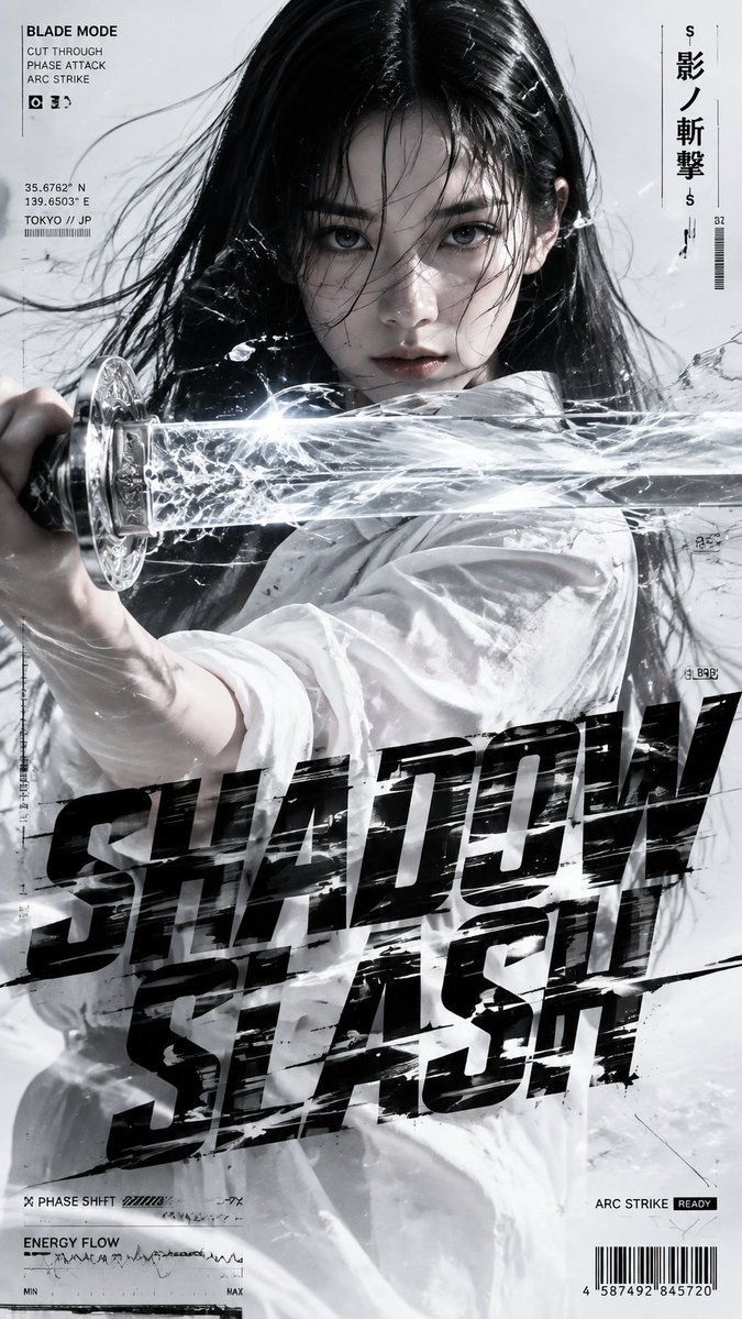 Póster de acción Shadow Slash