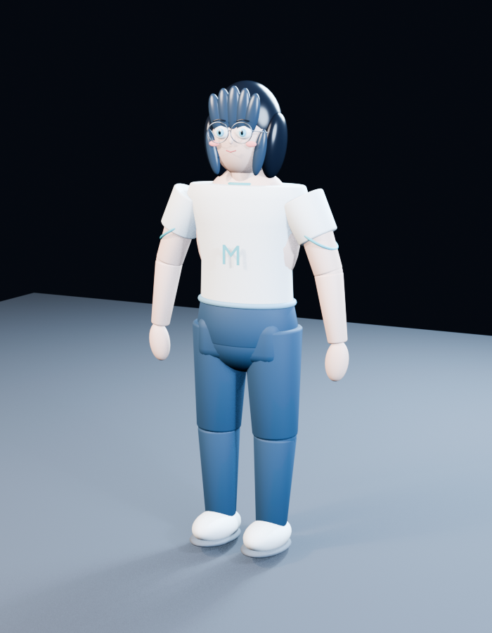 Из 2D-аниме в 3D-аватар в стиле игрушки