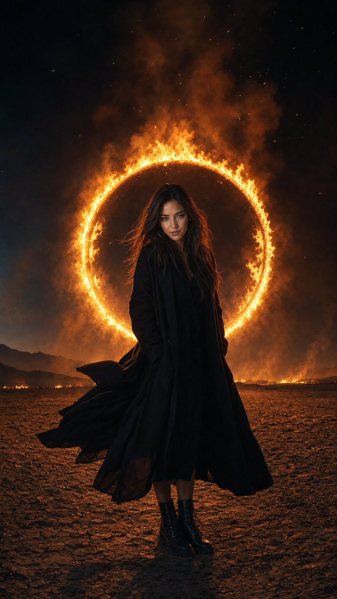Cinematic Desert Ring of Fire Album Cover