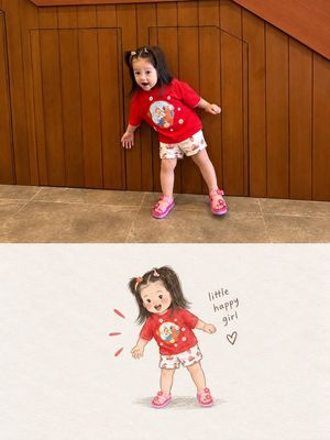 Storybook Style Photo-to-Illustration Split - 3