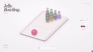 เกมเบราว์เซอร์ Jelly Bowling