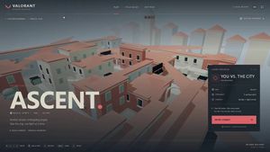Clone do mapa do jogo Valorant em Three.js
