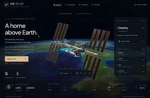 เว็บไซต์ 3D แบบอินเทอร์แอคทีฟของ ISS