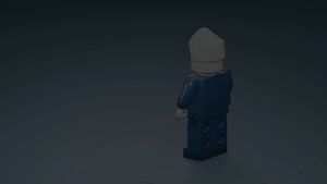 โมเดล 3D LEGO Minifig สำหรับใช้ในเกม
