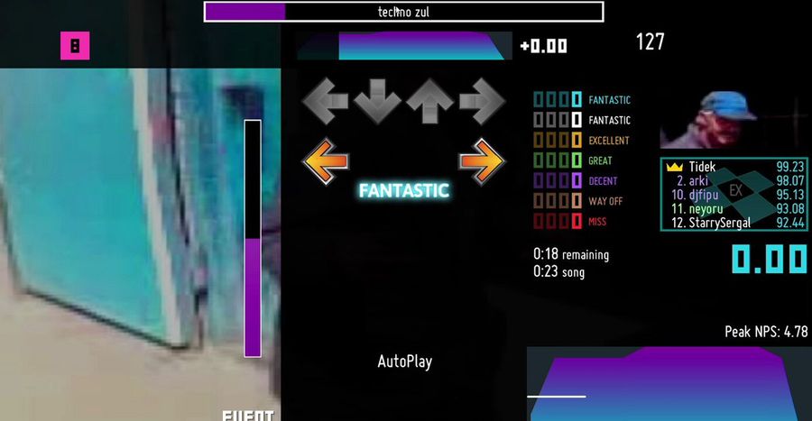 การสร้างชาร์ตเพลงสาย Tech สำหรับเกม ITG