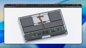 Visualizador de Componentes Internos do MacBook