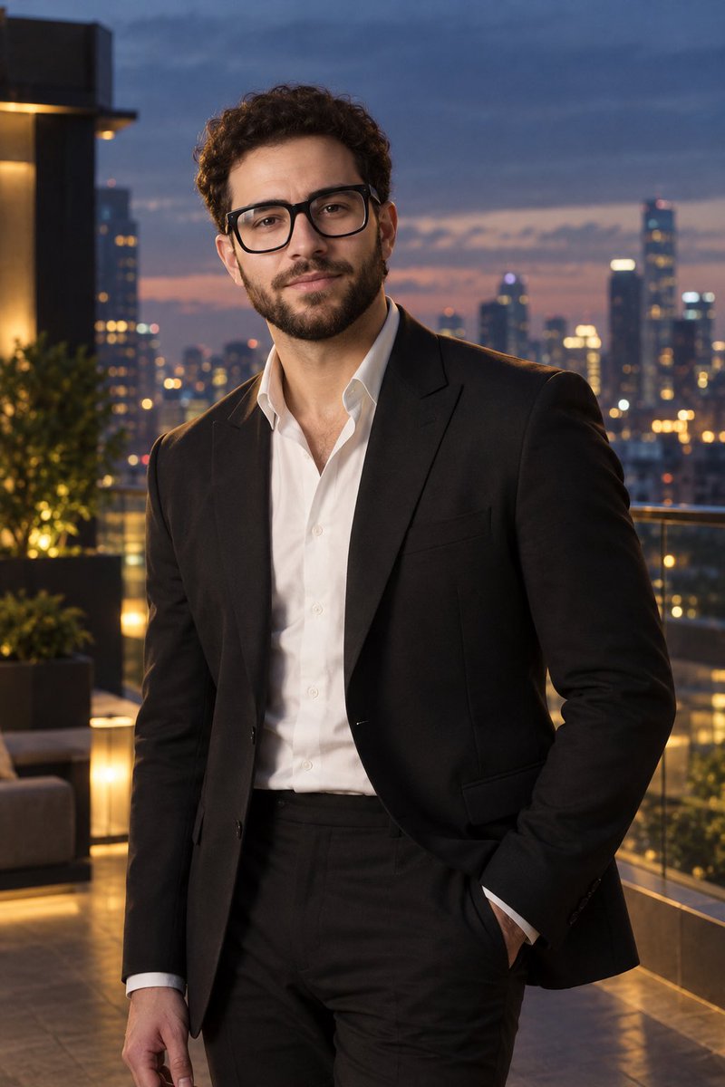 Sophisticated Urban Fashion Portrait