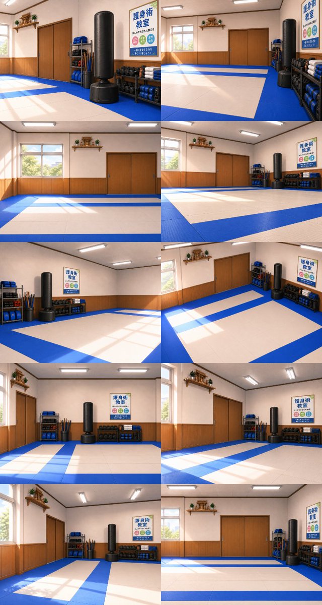 Rotating Room View Contact Sheet