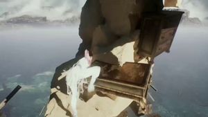 Juego de escalada 3D surrealista