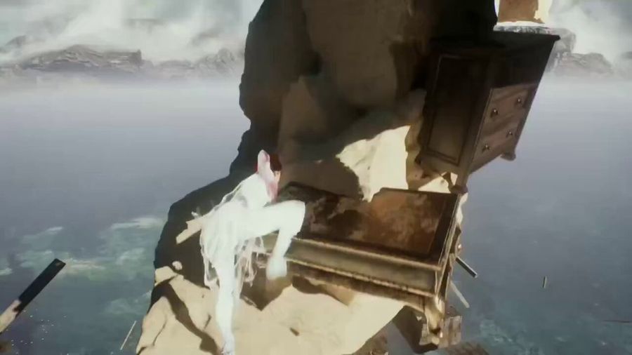 Juego de escalada 3D surrealista