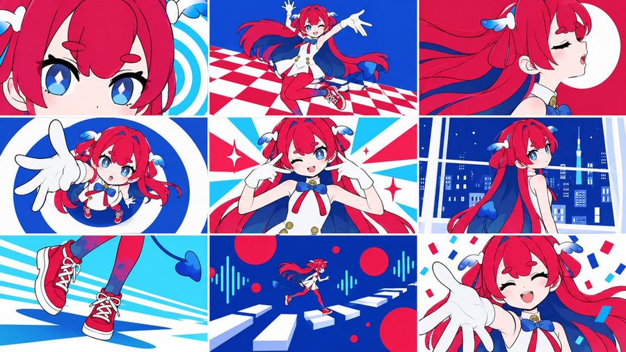 3x3 ボーカロイド MV キャラクターカット