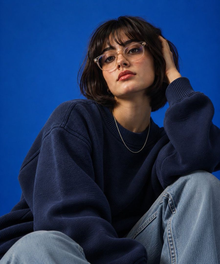High-End Studio Fashion Portrait Prompt