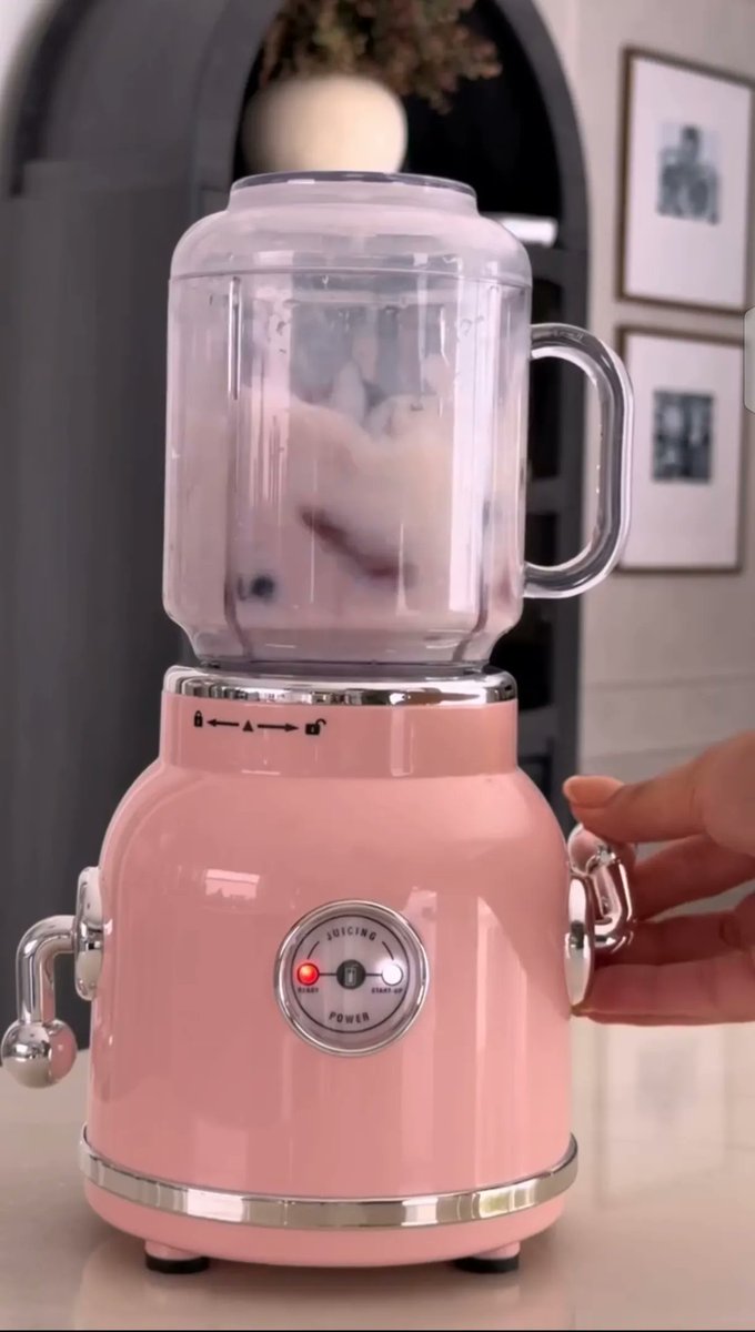 GPT Image 2 Prompt: Vintage Pink Blender