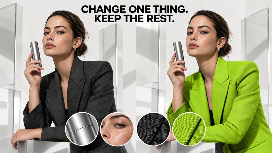 AI Image Editing Before After Comparison