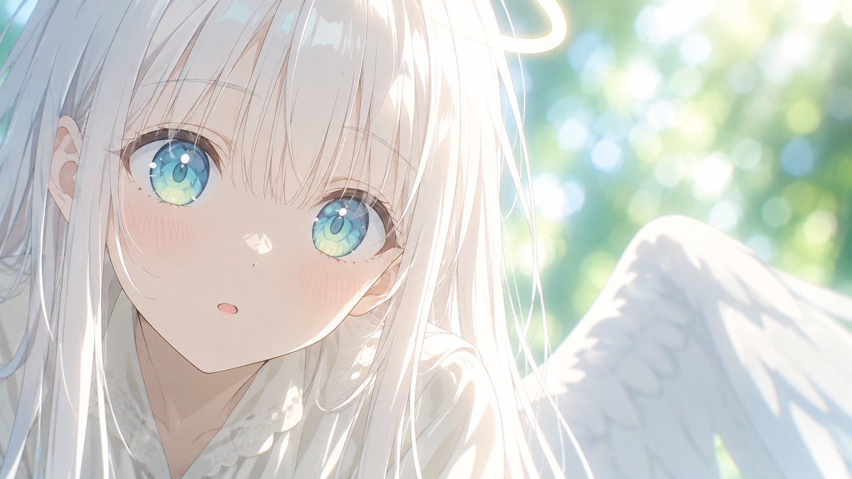 Anime Angel Girl Portrait