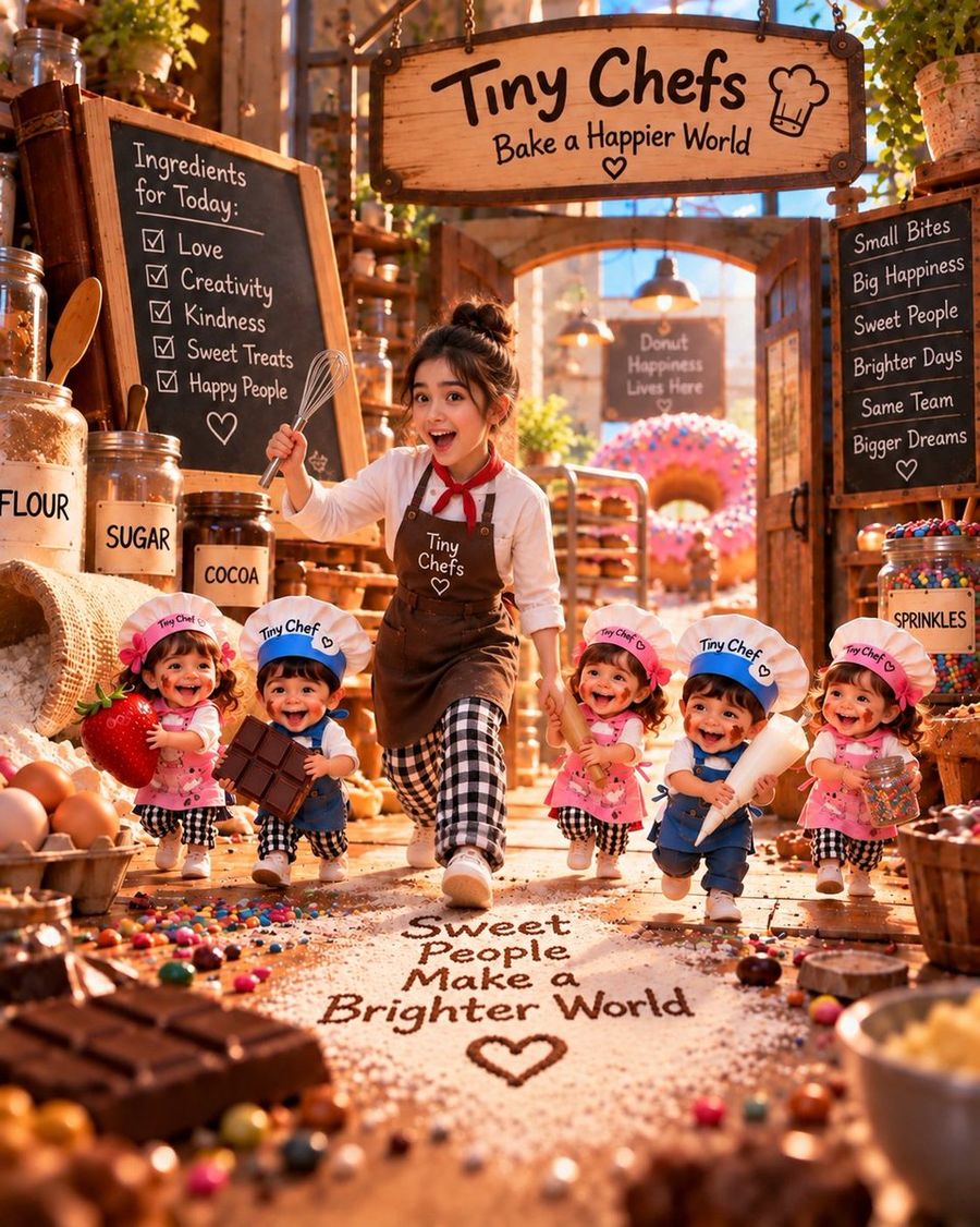 Tiny Chefs Bakery Scene
