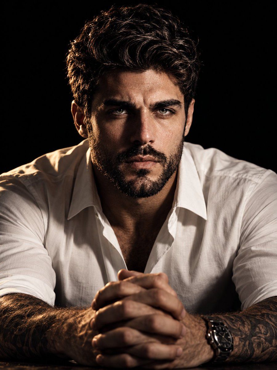 Cinematic Studio Portrait Prompt