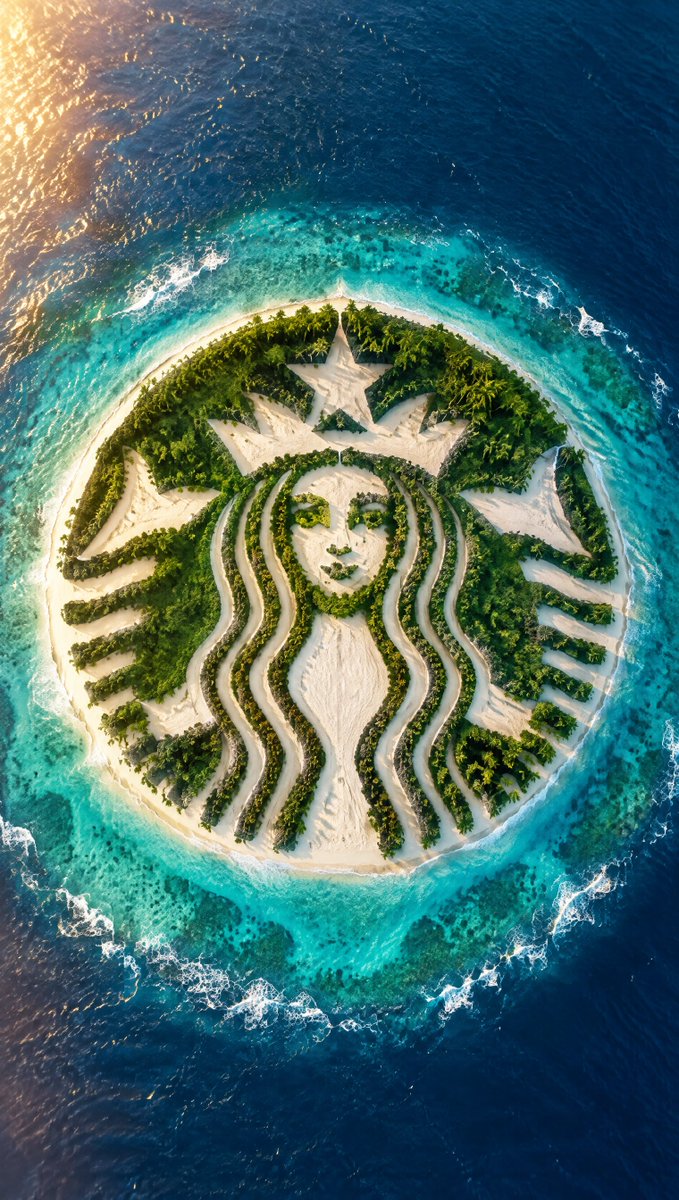 Aerial Island Logo Shape Generator