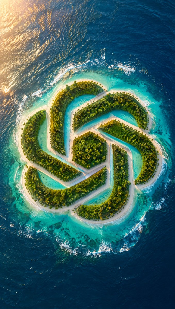 Aerial Island Logo Shape Generator