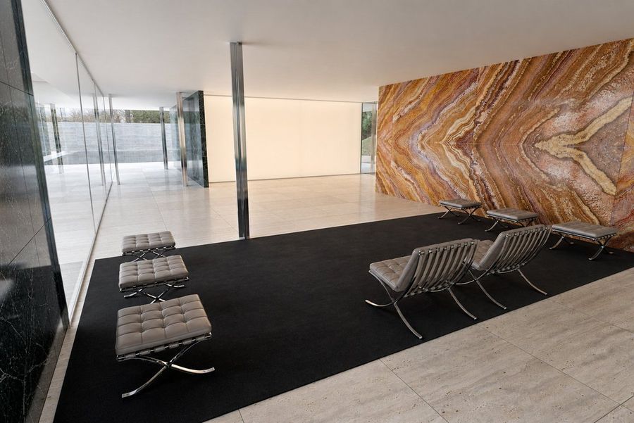Barcelona Pavilion Architectural Render