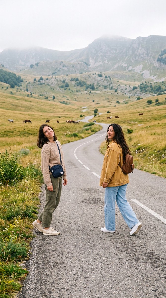 Countryside Road Lifestyle Photo Prompt