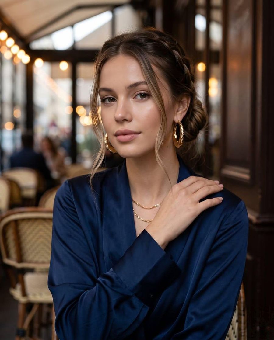 Parisian Café Portrait Prompt