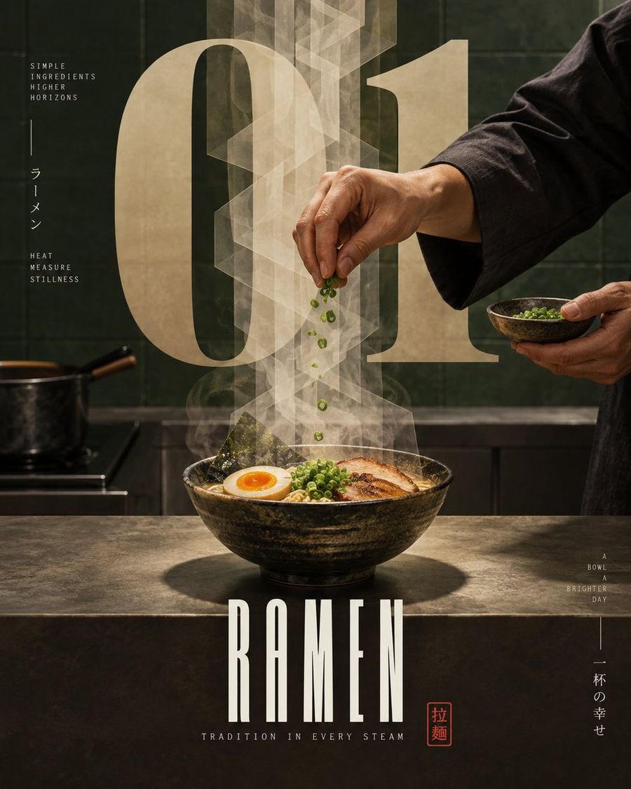 GPT Image 2 Editorial Food Poster Prompt