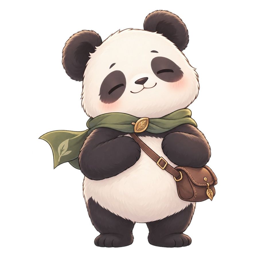 Cute Hedgehog Mascot Illustration